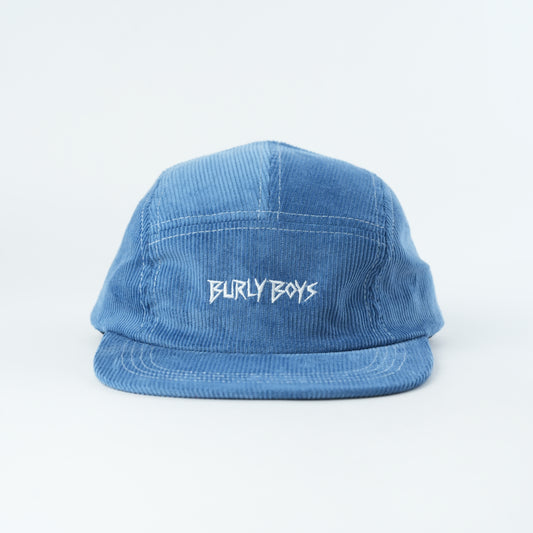 Burly Boys Cord 5-Panel | Bluebird