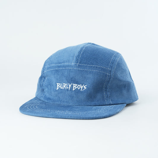 Burly Boys Cord 5-Panel | Bluebird